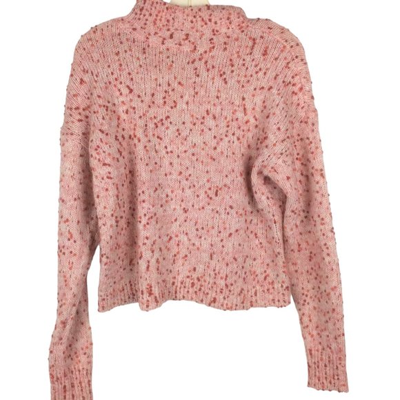 LC Lauren Conrad Pink Patterned Sweater - Picture 2 of 7
